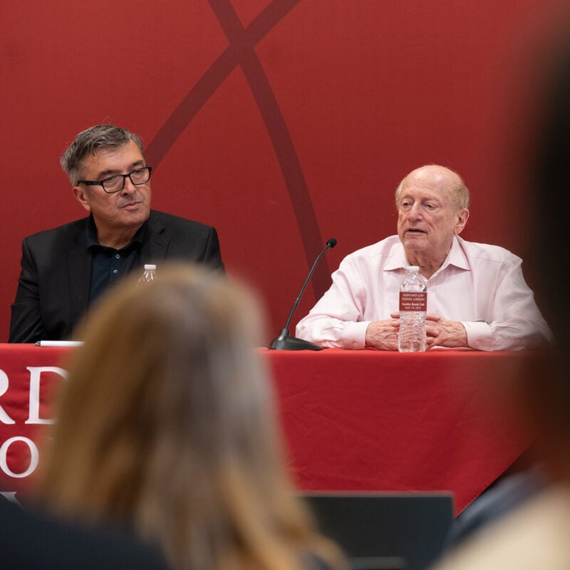 Bojan Bugarič and Mark Tushnet.