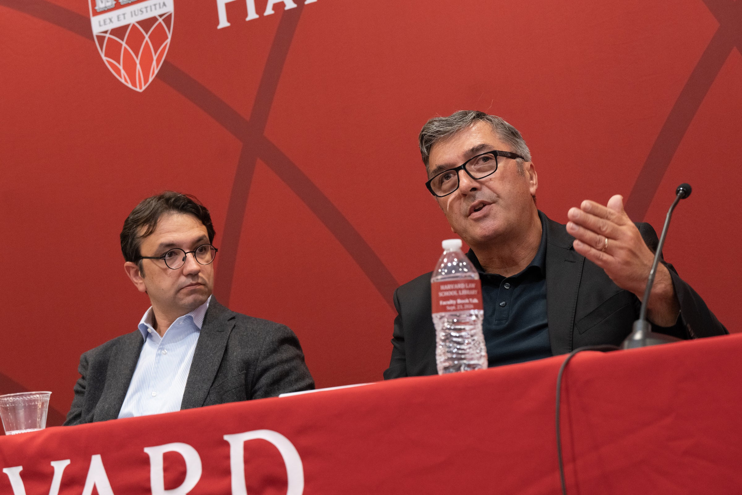 Vlad Perju and Bojan Bugarič.