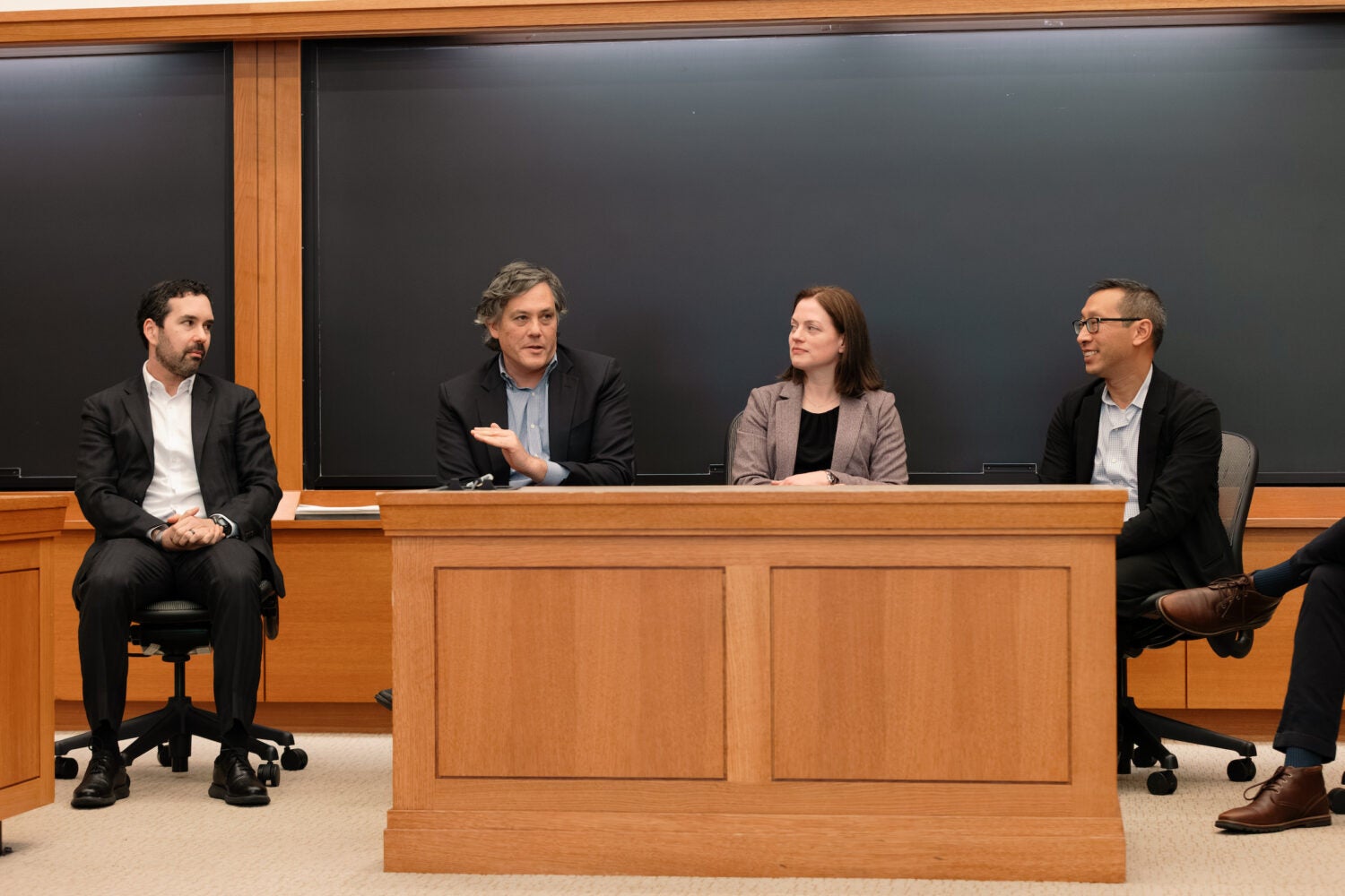 Alex Zerden, Peter Harrell, Kristen Eichensehr, Mark Wu.