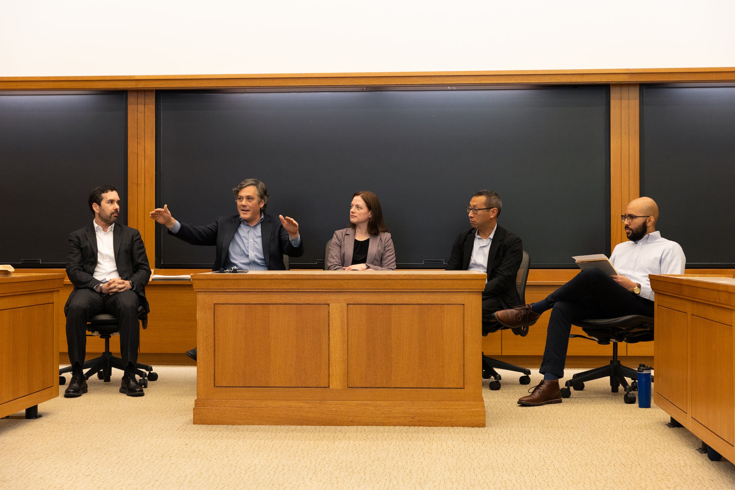 Alex Zerden, Peter Harrell, Kristen Eichensehr, Mark Wu, Shankara Narayanan.