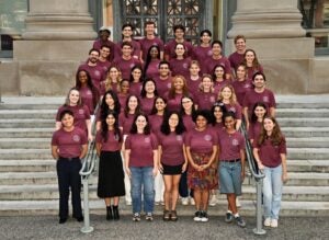 Members of the Harvard Law School Board of Student Advisers posing for a group photo