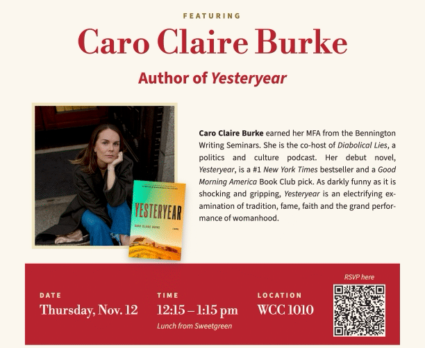 Image thumbnail for Journal of Law & Gender Conference: Caro Claire Burke, Yesteryear author