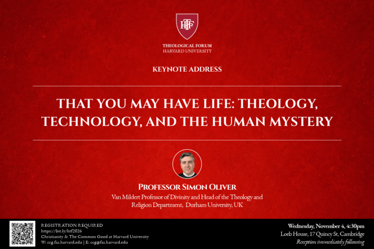 Image thumbnail for That You May Have Life: Theology, Technology, and the Human Mystery, Prof. Simon Oliver