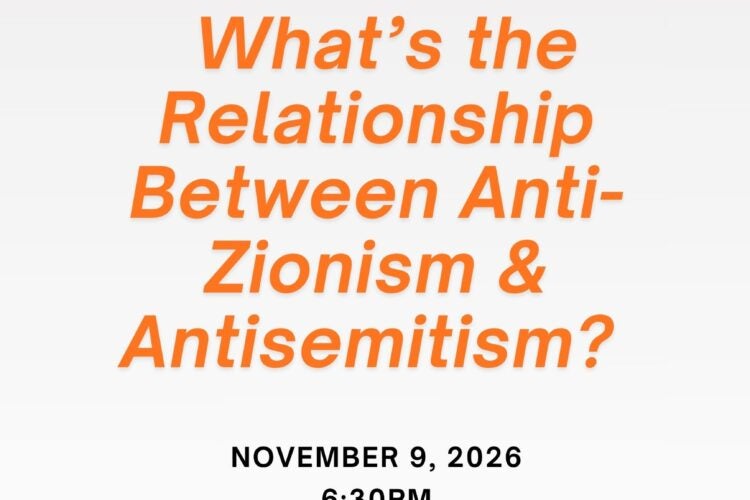 Image thumbnail for Open Inquiry Discussion: What’s the Relationship Between Anti-Zionism & Antisemitism?