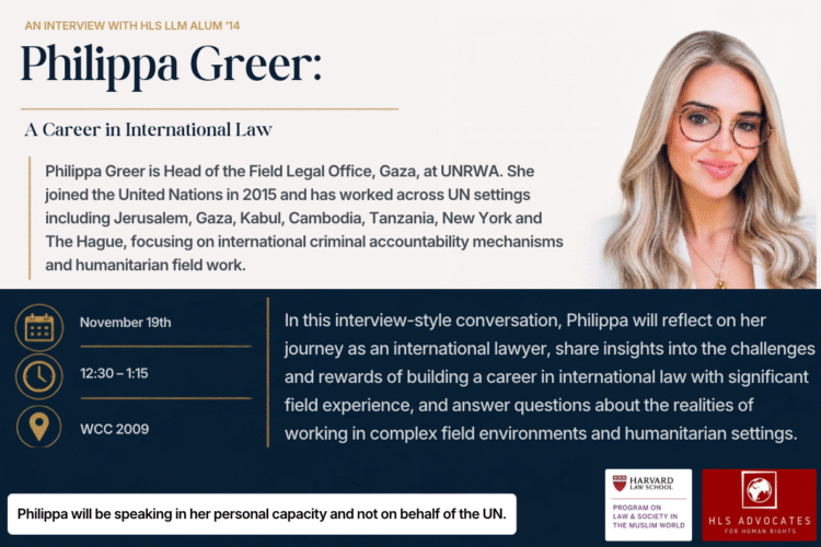 Image thumbnail for An Interview with Philippa Greer: A Career in International Law