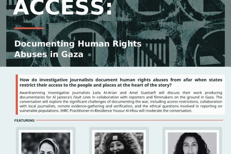 Image thumbnail for Reporting Without Access: Documenting Human Rights Abuses in Gaza