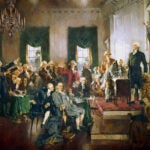 "Scene at the Signing of the Constitution of the United States" by Howard Chandler Christy.