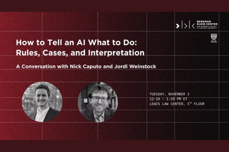 Image thumbnail for How to Tell an AI What to Do: Rules, Cases, and Interpretation